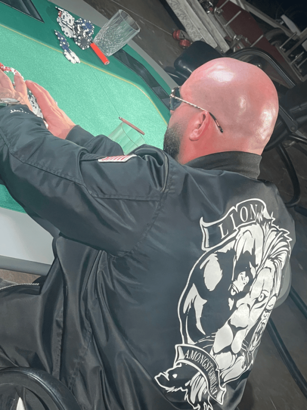 Odd7Fellow Lion Amongst Gorillaz 2nd Amendment CBF COLLAB Collectors Jacket - Image 6