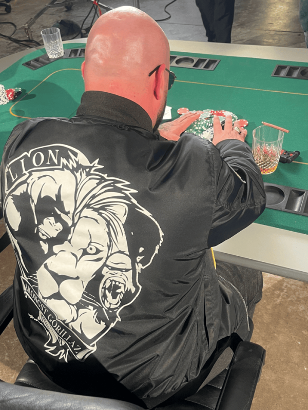 Odd7Fellow Lion Amongst Gorillaz 2nd Amendment CBF COLLAB Collectors Jacket - Image 7