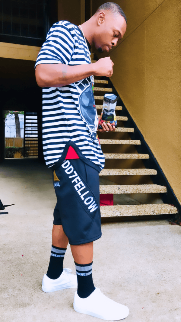 Lion Amongst Gorillaz Studio Lounge Fleece Tech Shorts - Image 7