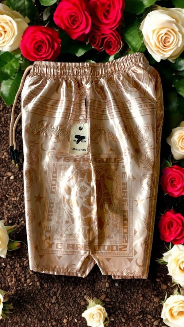 Odd7ellow Signature LAG Bandana Print Godly Satin SL (Studio Lounge) Shorts - Image 4