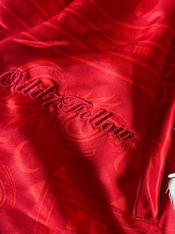 Odd7ellow Signature LAG Bandana Print Godly Satin SL (Studio Lounge) Shorts - Image 8